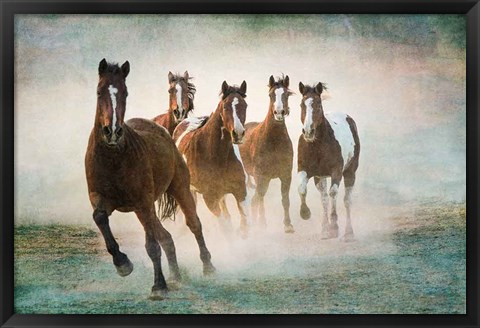 Framed Blaze of Glory Print