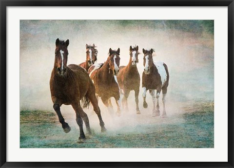 Framed Blaze of Glory Print