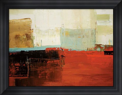 Framed Umber Tones Print