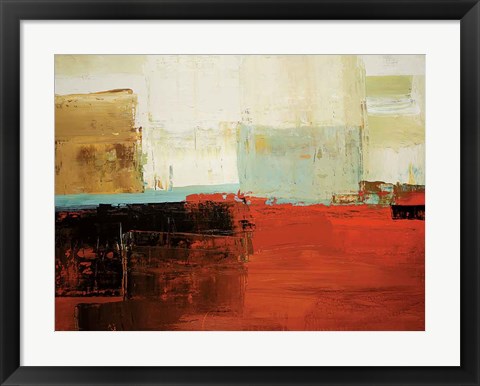 Framed Umber Tones Print