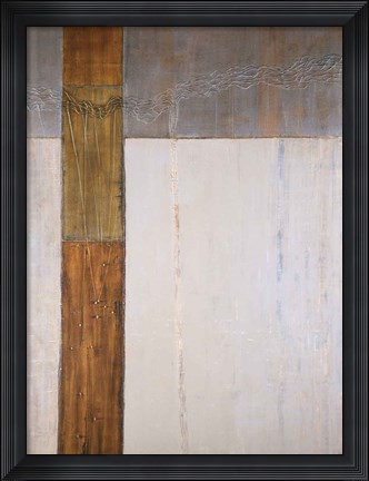 Framed Gold Vine Print