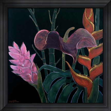 Framed In Bloom I Print