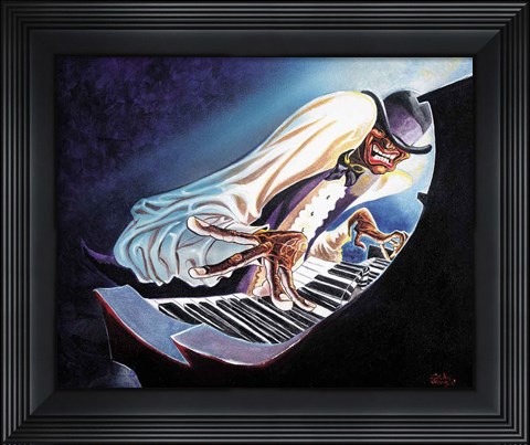 Framed Hot Keys Print