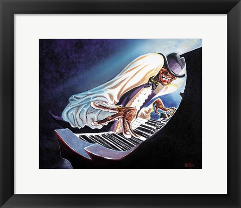 Framed Hot Keys Print