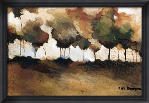 Framed Frost Winter Print