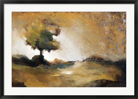 Framed Tree in Fall Print