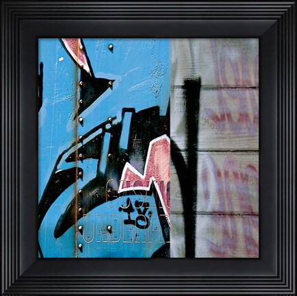 Framed Street Flow I Print