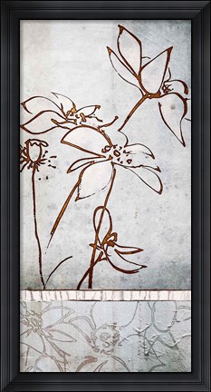 Framed Touch of Spring II Print