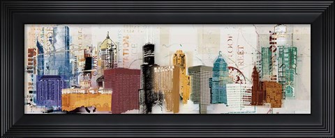 Framed Urban Design Print
