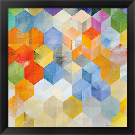 Framed Cubitz II Print