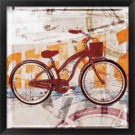 Framed Cruising Print