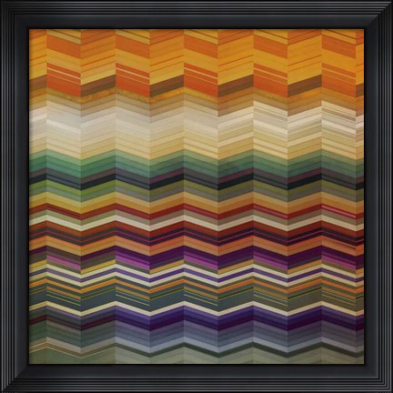 Framed Color &amp; Cadence II Print