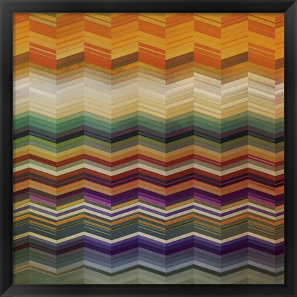 Framed Color &amp; Cadence II Print