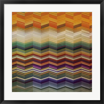 Framed Color &amp; Cadence II Print