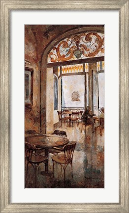Framed Grand Cafe Cappuccino I Print