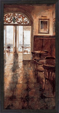 Framed Grand Cafe Cappuccino II Print