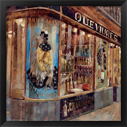 Framed Gourmet Shop Print