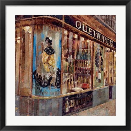 Framed Gourmet Shop Print