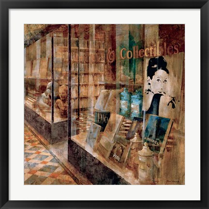 Framed Collectibles Print
