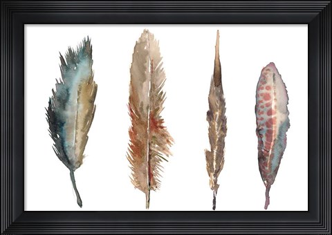 Framed Listen To The Wind Blow Print