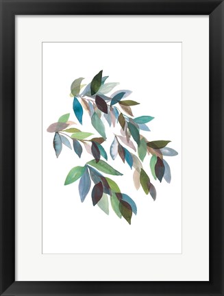 Framed Leaf Collection II Print