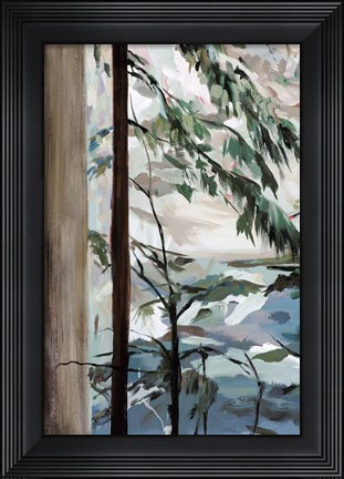 Framed Whispering of the Branches II Print