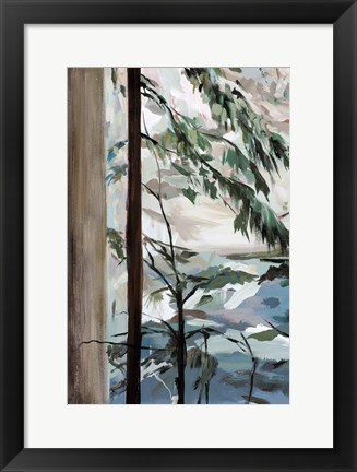 Framed Whispering of the Branches II Print