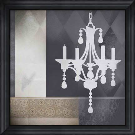 Framed Crystal Light II Print