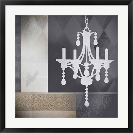 Framed Crystal Light II Print