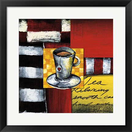 Framed Steeping Tea Print