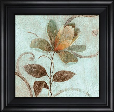Framed Floral Souvenir I Print