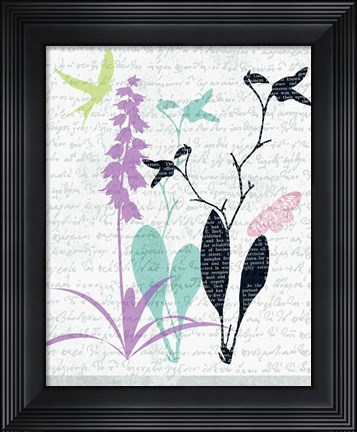 Framed Poems II Print