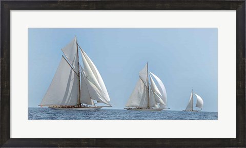 Framed Three Sails Print