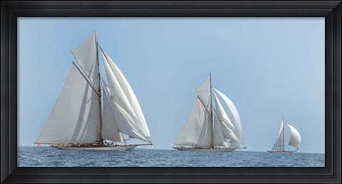 Framed Three Sails Print