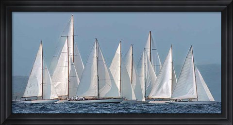 Framed Sailing Team Print