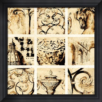 Framed Classical Style Print