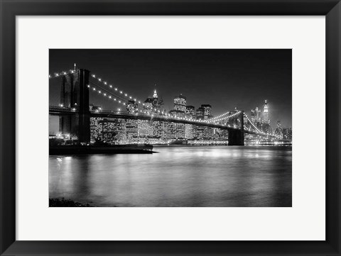 Framed NYC Nights Print