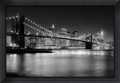 Framed NYC Nights Print
