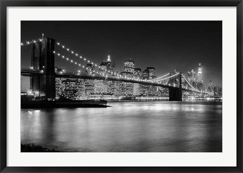 Framed NYC Nights Print