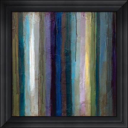 Framed Striations II Print
