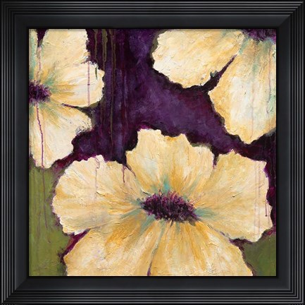 Framed Blooms I Print