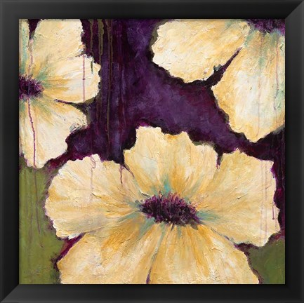 Framed Blooms I Print