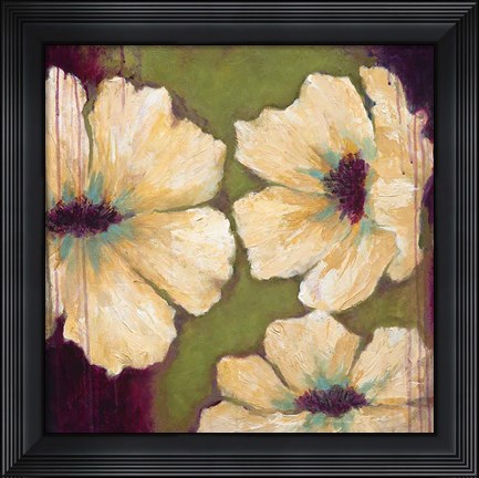 Framed Blooms II Print