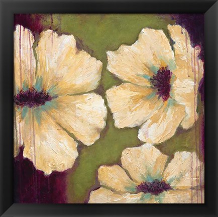 Framed Blooms II Print