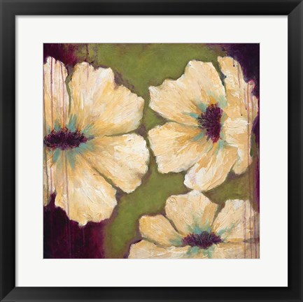 Framed Blooms II Print