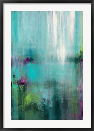 Framed Lily Reflections Print