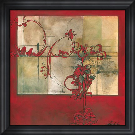 Framed On the Terrace Print