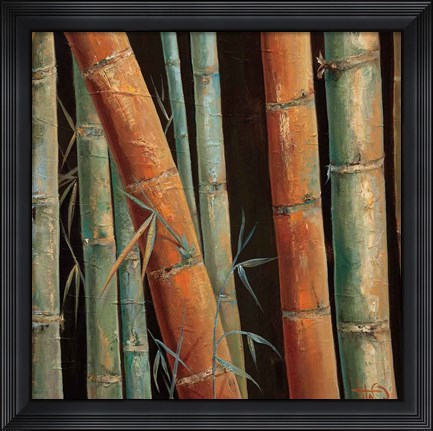 Framed Caribbean Bamboo II Print