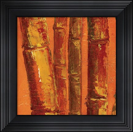 Framed Bamboo Columbia III Print