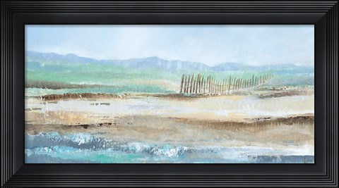Framed Sea Breeze II Print